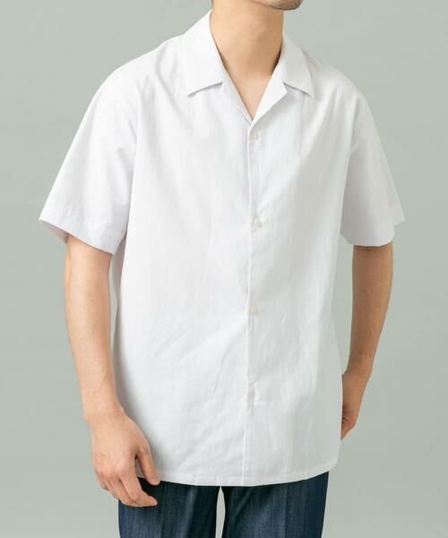 URBAN RESEARCH ROSSO / アーバンリサーチ ロッソ シャツ・ブラウス | 『イージーケア / XLサイズあり』アーバンリラックスリネンオープンカラーシャツ | 詳細20
