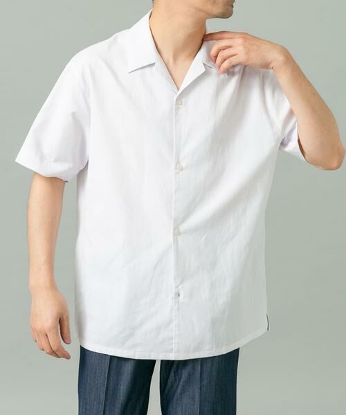 URBAN RESEARCH ROSSO / アーバンリサーチ ロッソ シャツ・ブラウス | 『イージーケア / XLサイズあり』アーバンリラックスリネンオープンカラーシャツ | 詳細21