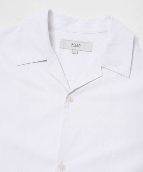 URBAN RESEARCH ROSSO / アーバンリサーチ ロッソ シャツ・ブラウス | 『イージーケア / XLサイズあり』アーバンリラックスリネンオープンカラーシャツ | 詳細25