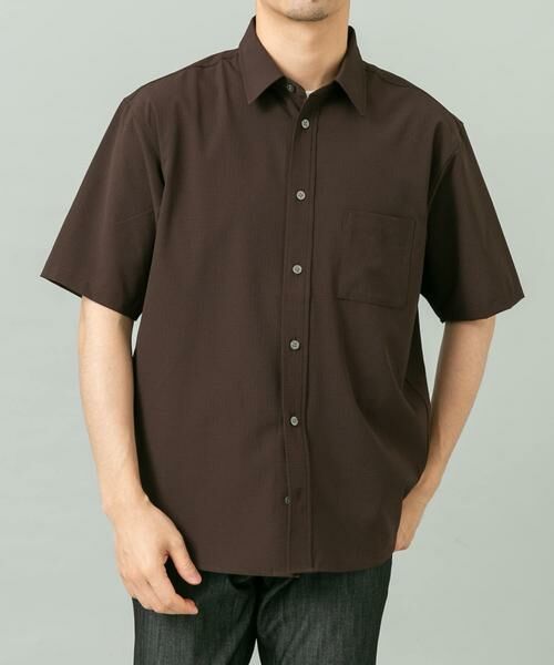 URBAN RESEARCH ROSSO / アーバンリサーチ ロッソ シャツ・ブラウス | 『WEB限定』『XLサイズあり』『吸水速乾』Air Stretch レギュラーカラーシャツ | 詳細1