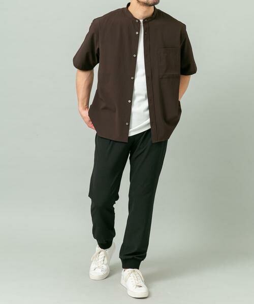 URBAN RESEARCH ROSSO / アーバンリサーチ ロッソ シャツ・ブラウス | 『WEB限定』『XLサイズあり』『吸水速乾』Air Stretch バンドカラーシャツ | 詳細3