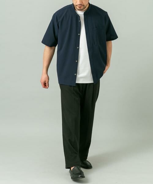 URBAN RESEARCH ROSSO / アーバンリサーチ ロッソ シャツ・ブラウス | 『WEB限定』『XLサイズあり』『吸水速乾』Air Stretch バンドカラーシャツ | 詳細9