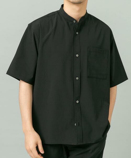 URBAN RESEARCH ROSSO / アーバンリサーチ ロッソ シャツ・ブラウス | 『WEB限定』『XLサイズあり』『吸水速乾』Air Stretch バンドカラーシャツ | 詳細12