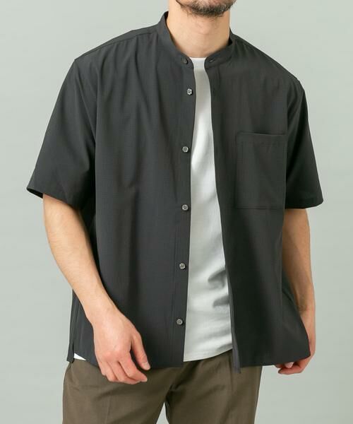 URBAN RESEARCH ROSSO / アーバンリサーチ ロッソ シャツ・ブラウス | 『WEB限定』『XLサイズあり』『吸水速乾』Air Stretch バンドカラーシャツ | 詳細24