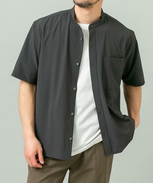 URBAN RESEARCH ROSSO / アーバンリサーチ ロッソ シャツ・ブラウス | 『WEB限定』『XLサイズあり』『吸水速乾』Air Stretch バンドカラーシャツ | 詳細25