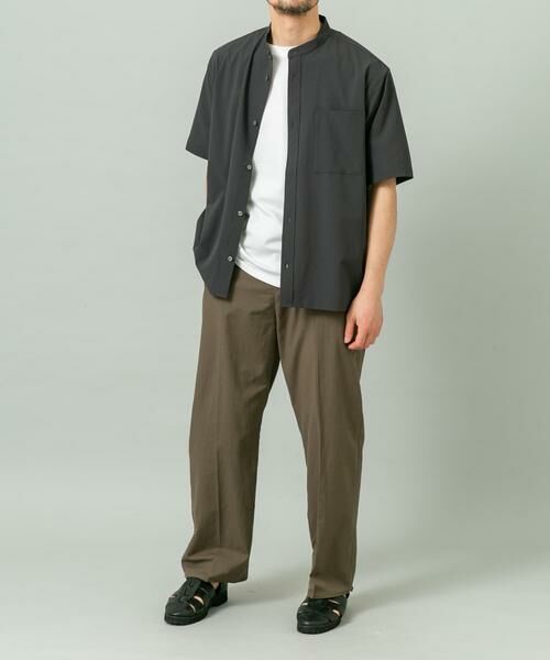 URBAN RESEARCH ROSSO / アーバンリサーチ ロッソ シャツ・ブラウス | 『WEB限定』『XLサイズあり』『吸水速乾』Air Stretch バンドカラーシャツ | 詳細27