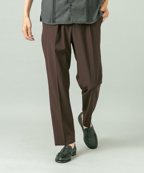 URBAN RESEARCH ROSSO / アーバンリサーチ ロッソ その他パンツ | 『WEB限定』『XLサイズあり』『吸水速乾』Air Stretch イージースラックス（ブラウン）