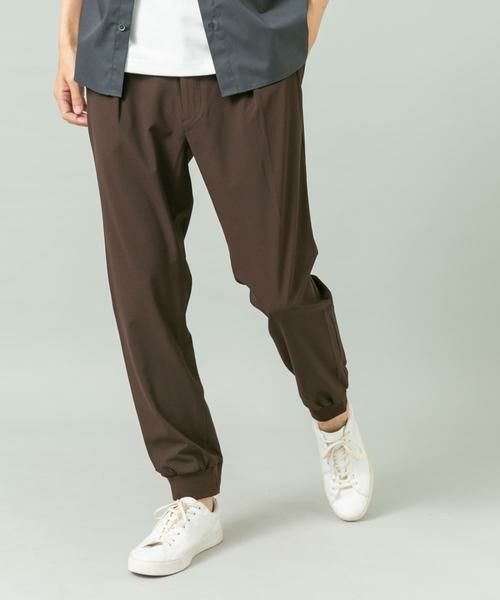 URBAN RESEARCH ROSSO / アーバンリサーチ ロッソ その他パンツ | 『WEB限定』『XLサイズあり』『吸水速乾』Air Stretch ジョガーパンツ（ブラウン）