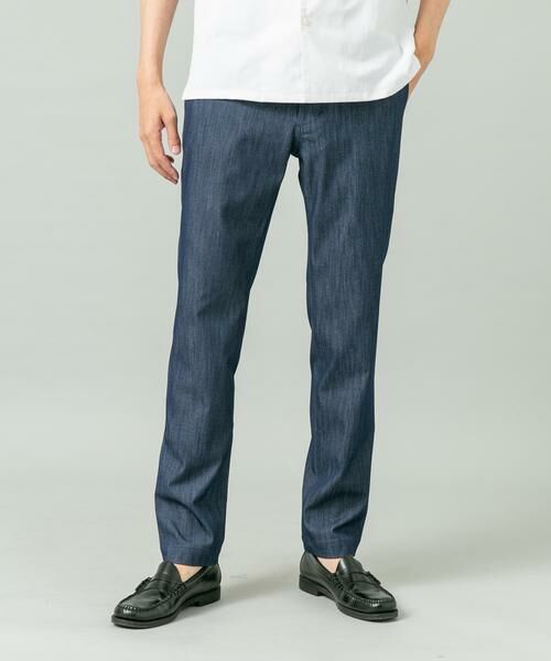 URBAN RESEARCH ROSSO / アーバンリサーチ ロッソ その他パンツ | 『WEB限定』『接触冷感 / XLサイズあり』クールタッチスリムストレッチパンツ(インディゴブルー)