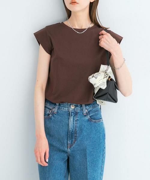 URBAN RESEARCH ROSSO / アーバンリサーチ ロッソ Tシャツ | クールタッチスーピマコットンフレンチTシャツ | 詳細3