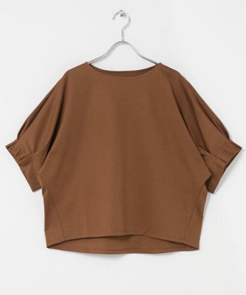URBAN RESEARCH ROSSO / アーバンリサーチ ロッソ Tシャツ | UVカットクールタッチタックスリーブプルオーバー（キャメル）
