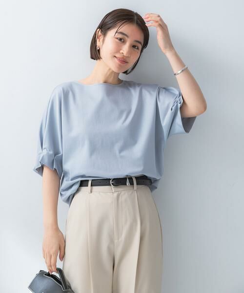 URBAN RESEARCH ROSSO / アーバンリサーチ ロッソ Tシャツ | UVカットクールタッチタックスリーブプルオーバー | 詳細1