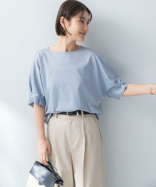 URBAN RESEARCH ROSSO / アーバンリサーチ ロッソ Tシャツ | UVカットクールタッチタックスリーブプルオーバー | 詳細2