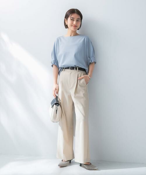 URBAN RESEARCH ROSSO / アーバンリサーチ ロッソ Tシャツ | UVカットクールタッチタックスリーブプルオーバー | 詳細5