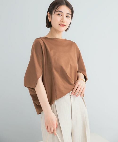 URBAN RESEARCH ROSSO / アーバンリサーチ ロッソ Tシャツ | 『WEB/一部店舗限定』UVカットクールタッチ5分袖ドルマンプルオーバー | 詳細3