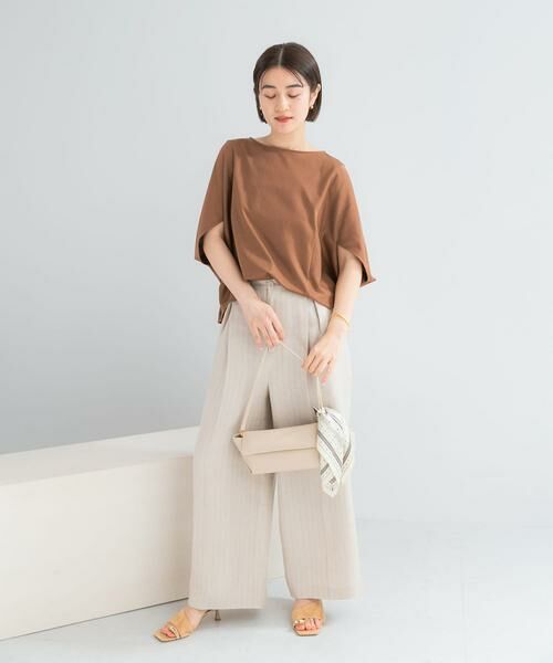 URBAN RESEARCH ROSSO / アーバンリサーチ ロッソ Tシャツ | 『WEB/一部店舗限定』UVカットクールタッチ5分袖ドルマンプルオーバー | 詳細5