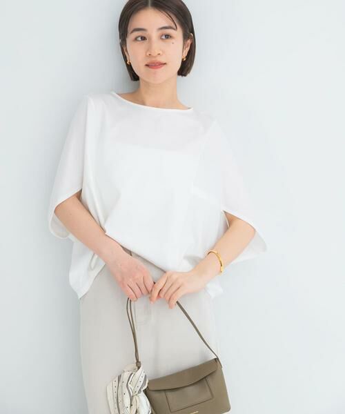 URBAN RESEARCH ROSSO / アーバンリサーチ ロッソ Tシャツ | 『WEB/一部店舗限定』UVカットクールタッチ5分袖ドルマンプルオーバー | 詳細21