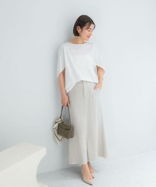 URBAN RESEARCH ROSSO / アーバンリサーチ ロッソ Tシャツ | 『WEB/一部店舗限定』UVカットクールタッチ5分袖ドルマンプルオーバー | 詳細24