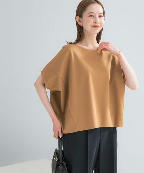 URBAN RESEARCH ROSSO / アーバンリサーチ ロッソ Tシャツ | 『WEB/一部店舗限定』UVカットドルマンスリーブプルオーバー（キャメル）