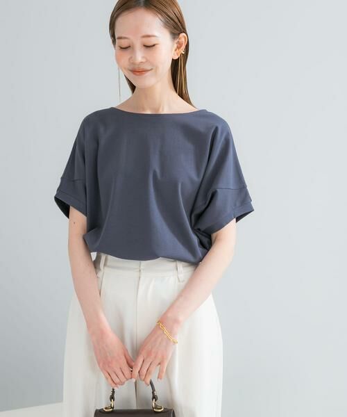 URBAN RESEARCH ROSSO / アーバンリサーチ ロッソ Tシャツ | 『WEB/一部店舗限定』UVカットドルマンスリーブプルオーバー（ブルー系その他）