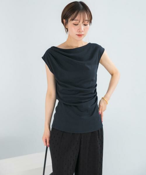 URBAN RESEARCH ROSSO / アーバンリサーチ ロッソ Tシャツ | クールタッチ デザインドレープカットソー | 詳細2