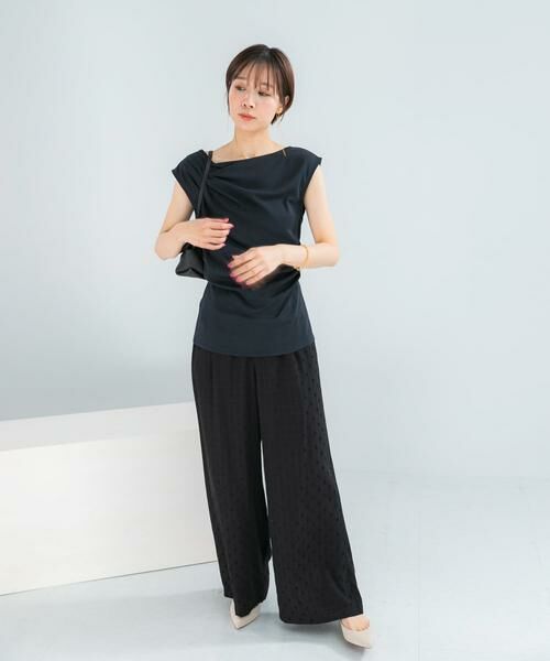 URBAN RESEARCH ROSSO / アーバンリサーチ ロッソ Tシャツ | クールタッチ デザインドレープカットソー | 詳細4