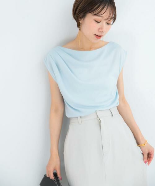 URBAN RESEARCH ROSSO / アーバンリサーチ ロッソ Tシャツ | クールタッチ デザインドレープカットソー | 詳細6