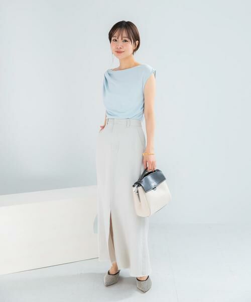 URBAN RESEARCH ROSSO / アーバンリサーチ ロッソ Tシャツ | クールタッチ デザインドレープカットソー | 詳細8