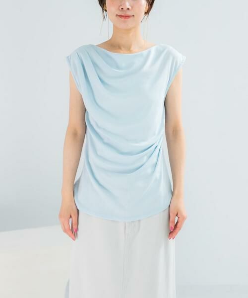 URBAN RESEARCH ROSSO / アーバンリサーチ ロッソ Tシャツ | クールタッチ デザインドレープカットソー | 詳細9