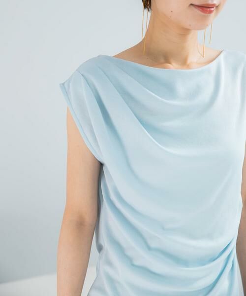 URBAN RESEARCH ROSSO / アーバンリサーチ ロッソ Tシャツ | クールタッチ デザインドレープカットソー | 詳細12