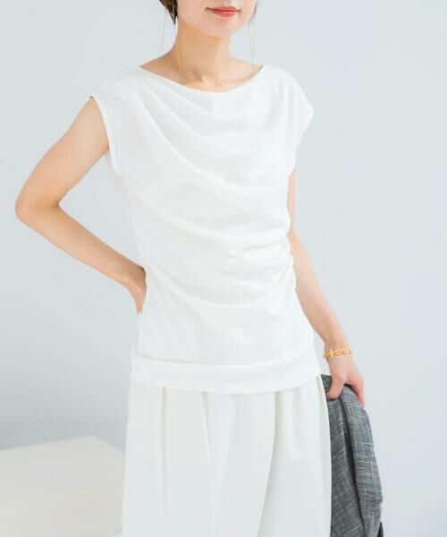 URBAN RESEARCH ROSSO / アーバンリサーチ ロッソ Tシャツ | クールタッチ デザインドレープカットソー | 詳細18