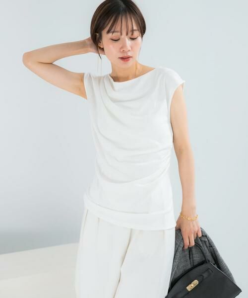 URBAN RESEARCH ROSSO / アーバンリサーチ ロッソ Tシャツ | クールタッチ デザインドレープカットソー | 詳細20