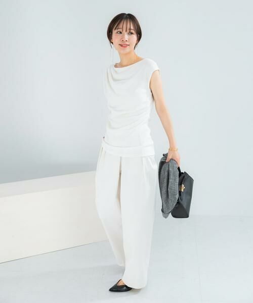 URBAN RESEARCH ROSSO / アーバンリサーチ ロッソ Tシャツ | クールタッチ デザインドレープカットソー | 詳細22