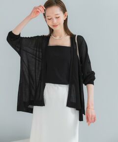 URBAN RESEARCH ROSSO / アーバンリサーチ ロッソ カーディガン・ボレロ | 接触冷感シアーカーディガン