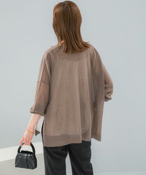 URBAN RESEARCH ROSSO / アーバンリサーチ ロッソ カーディガン・ボレロ | 接触冷感シアーカーディガン | 詳細3