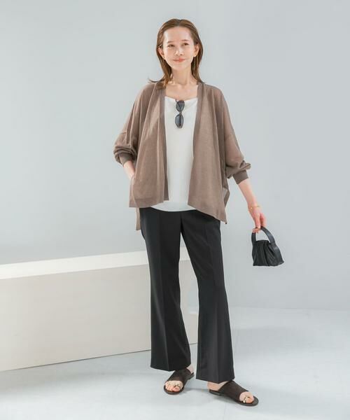 URBAN RESEARCH ROSSO / アーバンリサーチ ロッソ カーディガン・ボレロ | 接触冷感シアーカーディガン | 詳細4