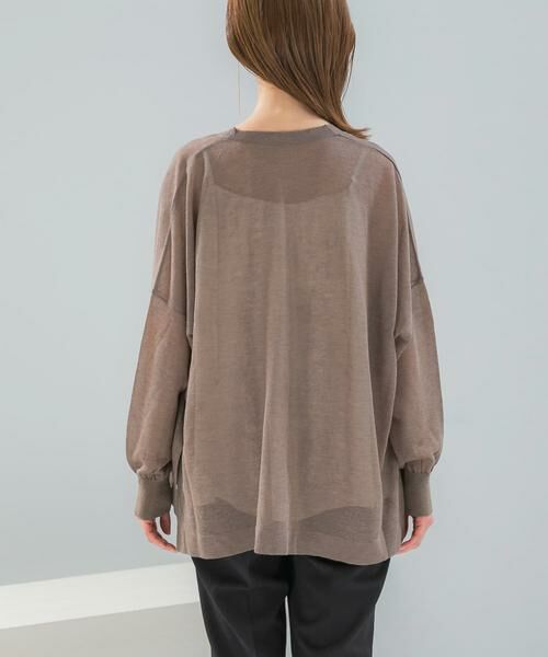 URBAN RESEARCH ROSSO / アーバンリサーチ ロッソ カーディガン・ボレロ | 接触冷感シアーカーディガン | 詳細7