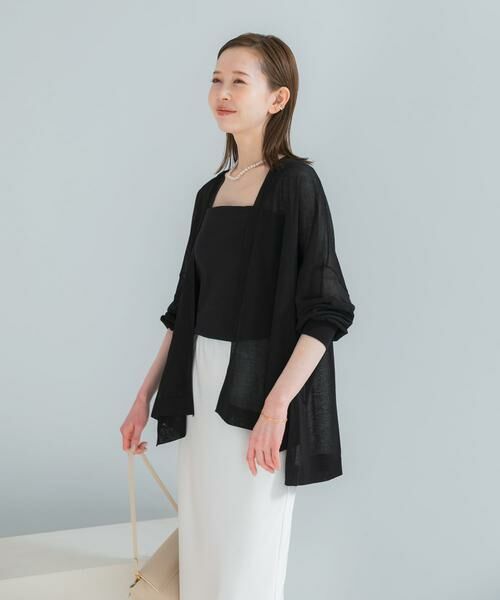 URBAN RESEARCH ROSSO / アーバンリサーチ ロッソ カーディガン・ボレロ | 接触冷感シアーカーディガン | 詳細20