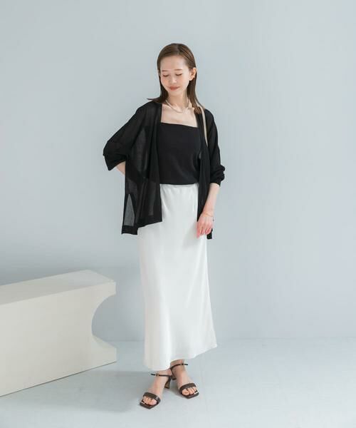 URBAN RESEARCH ROSSO / アーバンリサーチ ロッソ カーディガン・ボレロ | 接触冷感シアーカーディガン | 詳細22