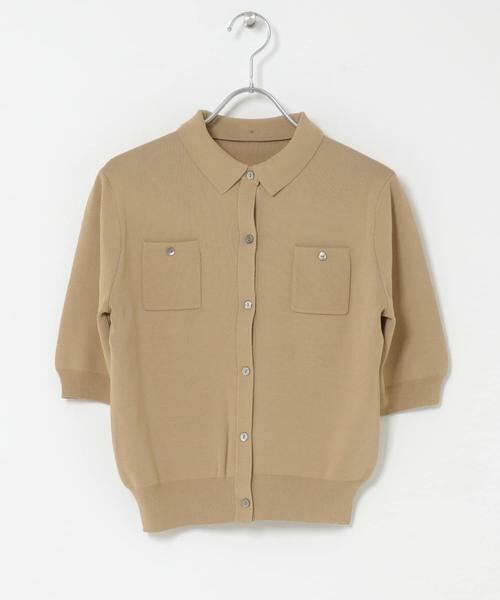 URBAN RESEARCH ROSSO / アーバンリサーチ ロッソ カーディガン・ボレロ | 襟付コンパクト5分袖カーディガン | 詳細26