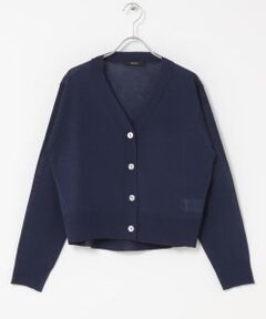 URBAN RESEARCH ROSSO / アーバンリサーチ ロッソ カーディガン・ボレロ | リネン混セミシアーカーディガン