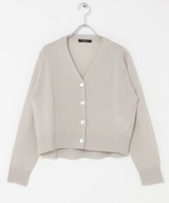 URBAN RESEARCH ROSSO / アーバンリサーチ ロッソ カーディガン・ボレロ | リネン混セミシアーカーディガン
