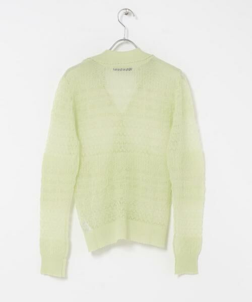 URBAN RESEARCH ROSSO / アーバンリサーチ ロッソ カーディガン・ボレロ | リネン混クロシェニットカーディガン | 詳細10