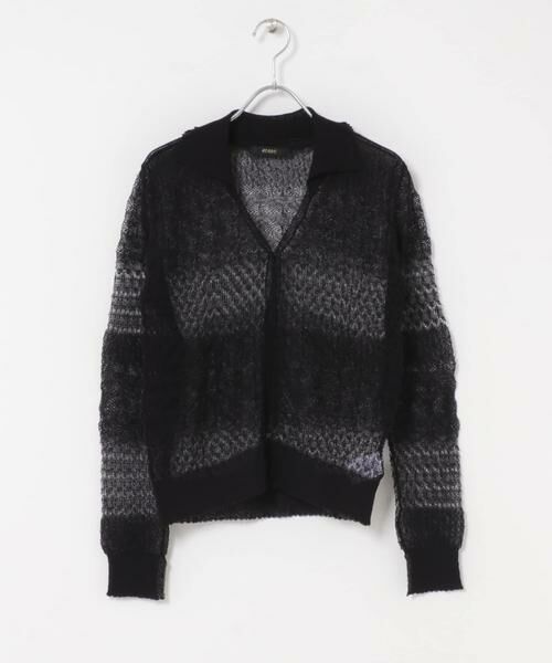 URBAN RESEARCH ROSSO / アーバンリサーチ ロッソ カーディガン・ボレロ | リネン混クロシェニットカーディガン | 詳細27