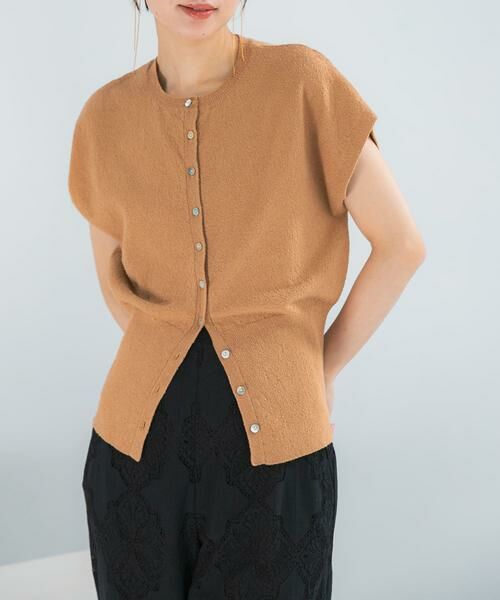 URBAN RESEARCH ROSSO / アーバンリサーチ ロッソ ニット・セーター | リネンコットンウエストシェイプデザインニット | 詳細2