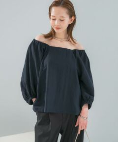 URBAN RESEARCH ROSSO / アーバンリサーチ ロッソ シャツ・ブラウス | キュプラリネンオフショル2WAYブラウス