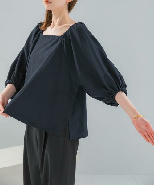 URBAN RESEARCH ROSSO / アーバンリサーチ ロッソ シャツ・ブラウス | キュプラリネンオフショル2WAYブラウス | 詳細11