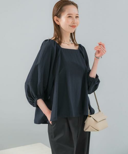 URBAN RESEARCH ROSSO / アーバンリサーチ ロッソ シャツ・ブラウス | キュプラリネンオフショル2WAYブラウス | 詳細2