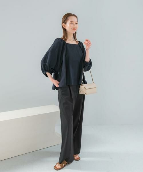 URBAN RESEARCH ROSSO / アーバンリサーチ ロッソ シャツ・ブラウス | キュプラリネンオフショル2WAYブラウス | 詳細5