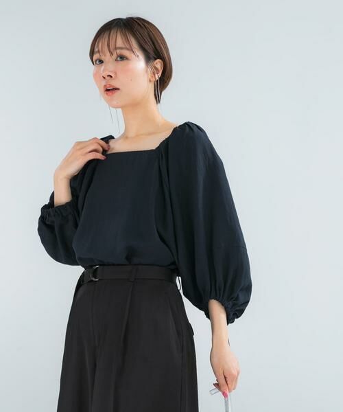 URBAN RESEARCH ROSSO / アーバンリサーチ ロッソ シャツ・ブラウス | キュプラリネンオフショル2WAYブラウス | 詳細6